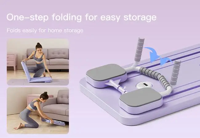 Multifunctional Ab Exercise Board | Home Pilates Reformer for Core & Ab Strength Training