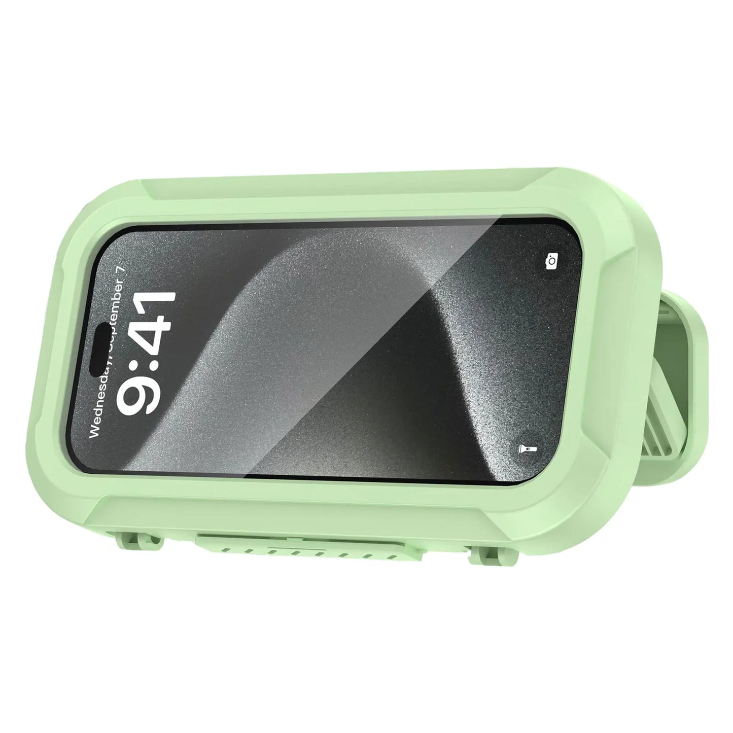 Taking Shower And Watching TV Waterproof Box For Phones Which Can Resist Shower Spray And Water
