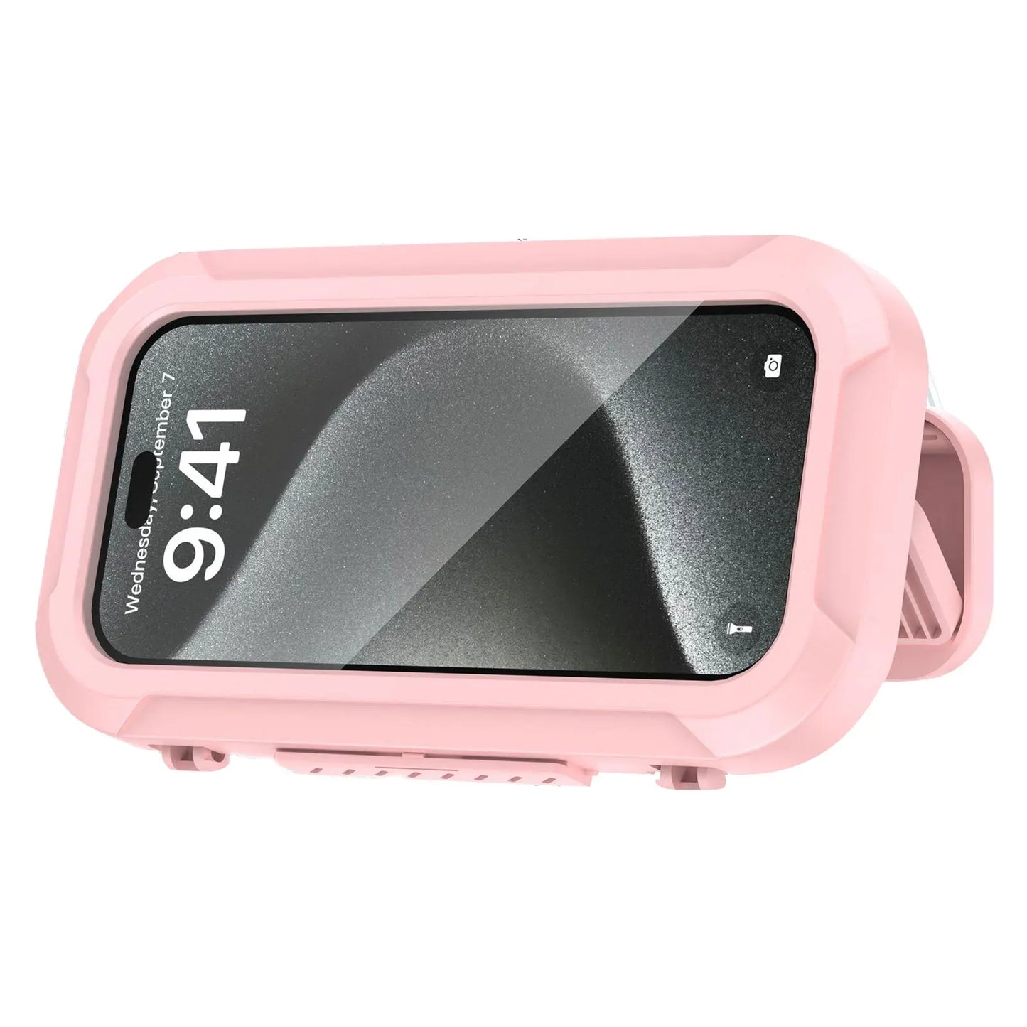 Taking Shower And Watching TV Waterproof Box For Phones Which Can Resist Shower Spray And Water