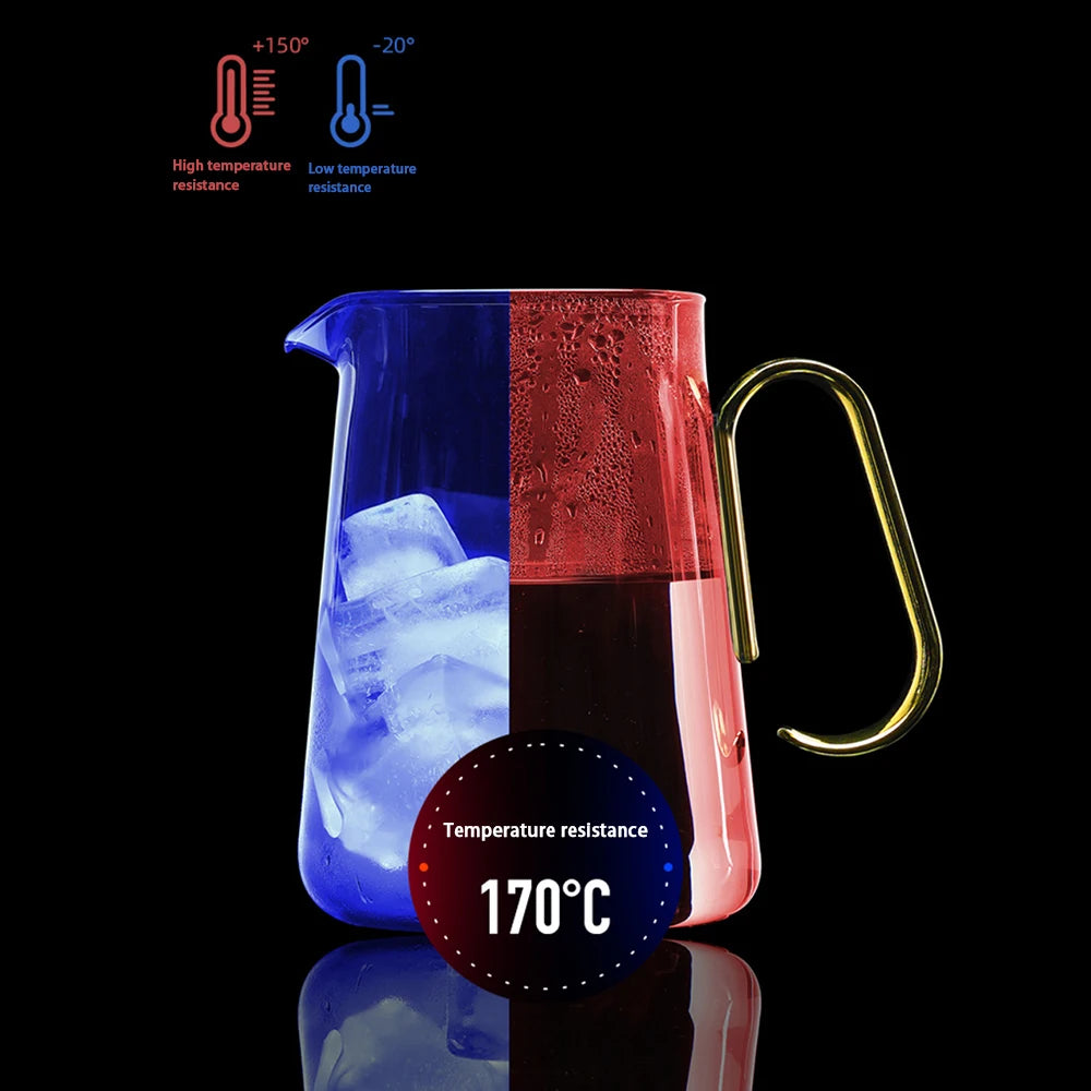 Magnetic Switch Glass Teapot with Infuser and Filter