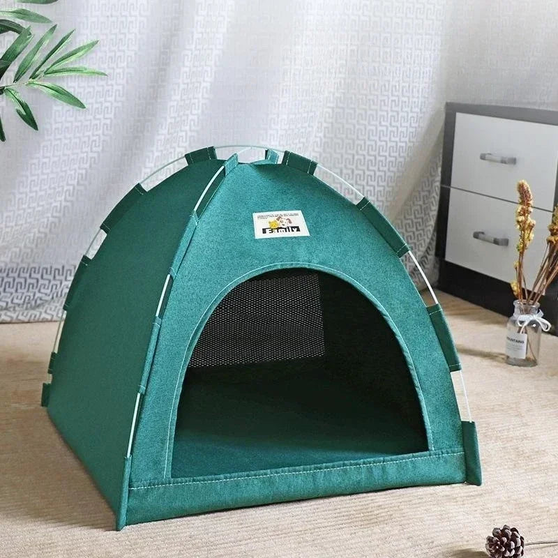 Pet Cat Tent Cave – Cozy Sleep House for Kittens, Puppies, and Small Dogs