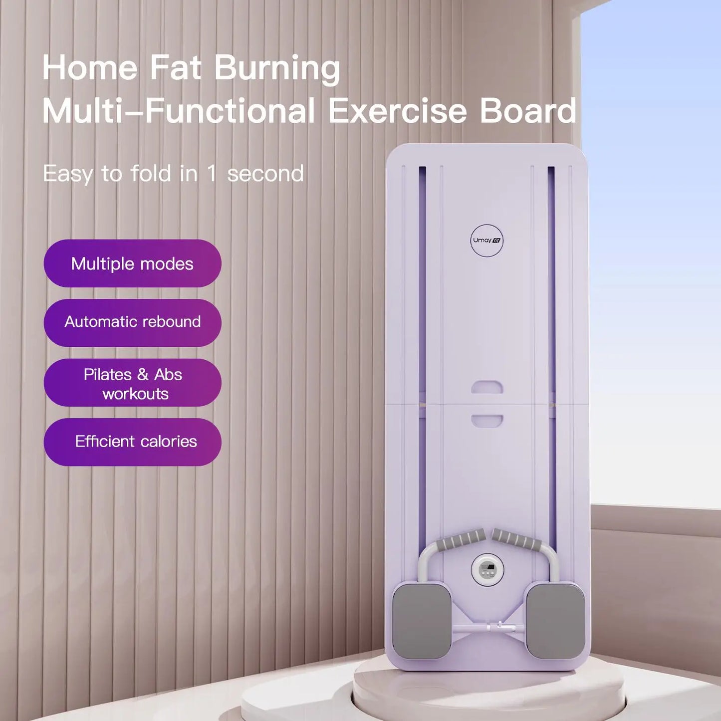 Multifunctional Ab Exercise Board | Home Pilates Reformer for Core & Ab Strength Training