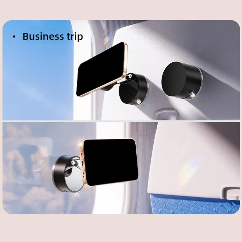Double-Sided Suction Cup Car Mount | Magnetic Mobile Phone Holder with Ultra Stable Vacuum Adsorption